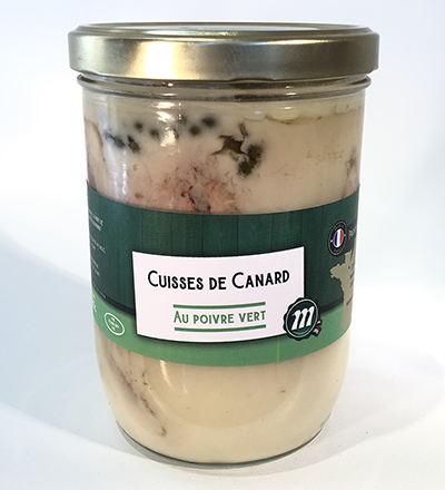 Canard au Poivre Vert