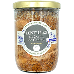 Confit aux Lentilles