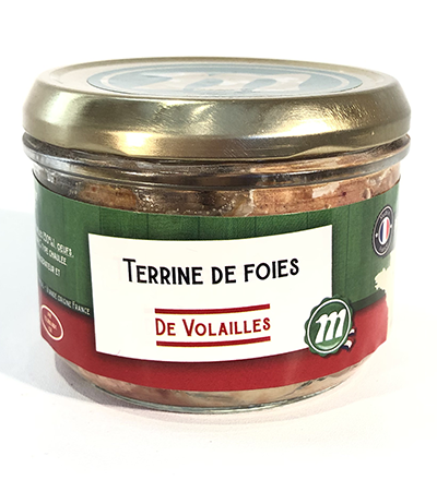 Terrines de Foies de volailles